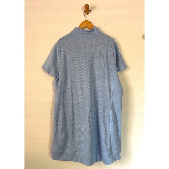 Legendary Outfitters Women's XXL Quarter Zip Knit Dress with Pockets - Picture 3 of 11